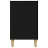 Stella Homewares Shoe Cabinet Black 102x36x60 cm Engineered Wood