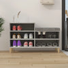 Stella Homewares Shoe Cabinet Concrete Grey 102x36x60 cm Engineered Wood