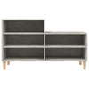 Stella Homewares Shoe Cabinet Concrete Grey 102x36x60 cm Engineered Wood
