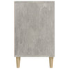 Stella Homewares Shoe Cabinet Concrete Grey 102x36x60 cm Engineered Wood