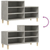 Stella Homewares Shoe Cabinet Concrete Grey 102x36x60 cm Engineered Wood
