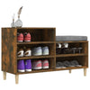 Stella Homewares Shoe Cabinet Smoked Oak 102x36x60 cm Engineered Wood