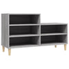 Stella Homewares Shoe Cabinet Grey Sonoma 102x36x60 cm Engineered Wood