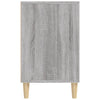 Stella Homewares Shoe Cabinet Grey Sonoma 102x36x60 cm Engineered Wood