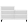Stella Homewares Shoe Cabinet White 102x36x60 cm Engineered Wood