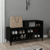 Stella Homewares Shoe Cabinet Black 102x36x60 cm Engineered Wood