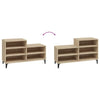 Stella Homewares Shoe Cabinet Sonoma Oak 102x36x60 cm Engineered Wood