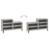 Stella Homewares Shoe Cabinet Concrete Grey 102x36x60 cm Engineered Wood