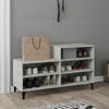 Stella Homewares Shoe Cabinet Concrete Grey 102x36x60 cm Engineered Wood