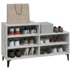 Stella Homewares Shoe Cabinet Concrete Grey 102x36x60 cm Engineered Wood