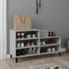 Stella Homewares Shoe Cabinet Concrete Grey 102x36x60 cm Engineered Wood