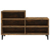 Stella Homewares Shoe Cabinet Smoked Oak 102x36x60 cm Engineered Wood
