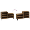 Stella Homewares Shoe Cabinet Smoked Oak 102x36x60 cm Engineered Wood