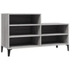 Stella Homewares Shoe Cabinet Grey Sonoma 102x36x60 cm Engineered Wood