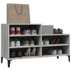 Stella Homewares Shoe Cabinet Grey Sonoma 102x36x60 cm Engineered Wood