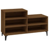 Stella Homewares Shoe Cabinet Brown Oak 102x36x60 cm Engineered Wood