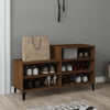 Stella Homewares Shoe Cabinet Brown Oak 102x36x60 cm Engineered Wood