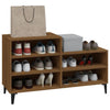 Stella Homewares Shoe Cabinet Brown Oak 102x36x60 cm Engineered Wood