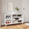Stella Homewares Shoe Cabinet White 102x36x60 cm Engineered Wood