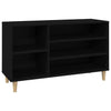 Stella Homewares Shoe Cabinet Black 102x36x60 cm Engineered Wood