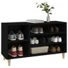 Stella Homewares Shoe Cabinet Black 102x36x60 cm Engineered Wood
