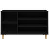 Stella Homewares Shoe Cabinet Black 102x36x60 cm Engineered Wood