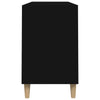Stella Homewares Shoe Cabinet Black 102x36x60 cm Engineered Wood
