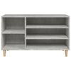 Stella Homewares Shoe Cabinet Concrete Grey 102x36x60 cm Engineered Wood