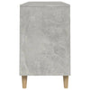 Stella Homewares Shoe Cabinet Concrete Grey 102x36x60 cm Engineered Wood