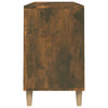 Stella Homewares Shoe Cabinet Smoked Oak 102x36x60 cm Engineered Wood