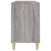 Stella Homewares Shoe Cabinet Grey Sonoma 102x36x60 cm Engineered Wood