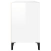 Stella Homewares Shoe Cabinet High Gloss White 102x36x60 cm Engineered Wood