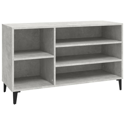 Stella Homewares Shoe Cabinet Concrete Grey 102x36x60 cm Engineered Wood