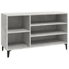 Stella Homewares Shoe Cabinet Concrete Grey 102x36x60 cm Engineered Wood