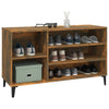Stella Homewares Shoe Cabinet Smoked Oak 102x36x60 cm Engineered Wood