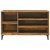 Stella Homewares Shoe Cabinet Smoked Oak 102x36x60 cm Engineered Wood