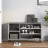 Stella Homewares Shoe Cabinet Grey Sonoma 102x36x60 cm Engineered Wood