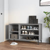 Stella Homewares Shoe Cabinet Grey Sonoma 102x36x60 cm Engineered Wood