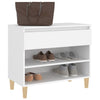 Stella Homewares Shoe Cabinet White 70x36x60 cm Engineered Wood