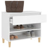 Stella Homewares Shoe Cabinet White 70x36x60 cm Engineered Wood