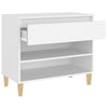 Stella Homewares Shoe Cabinet White 70x36x60 cm Engineered Wood