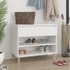 Stella Homewares Shoe Cabinet White 70x36x60 cm Engineered Wood
