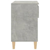 Stella Homewares Shoe Cabinet Concrete Grey 70x36x60 cm Engineered Wood