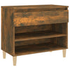Stella Homewares Shoe Cabinet Smoked Oak 70x36x60 cm Engineered Wood
