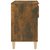Stella Homewares Shoe Cabinet Smoked Oak 70x36x60 cm Engineered Wood