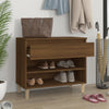 Stella Homewares Shoe Cabinet Brown Oak 70x36x60 cm Engineered Wood