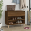 Stella Homewares Shoe Cabinet Brown Oak 70x36x60 cm Engineered Wood