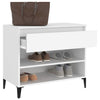 Stella Homewares Shoe Cabinet White 70x36x60 cm Engineered Wood