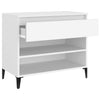 Stella Homewares Shoe Cabinet White 70x36x60 cm Engineered Wood