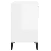 Stella Homewares Shoe Cabinet High Gloss White 70x36x60 cm Engineered Wood